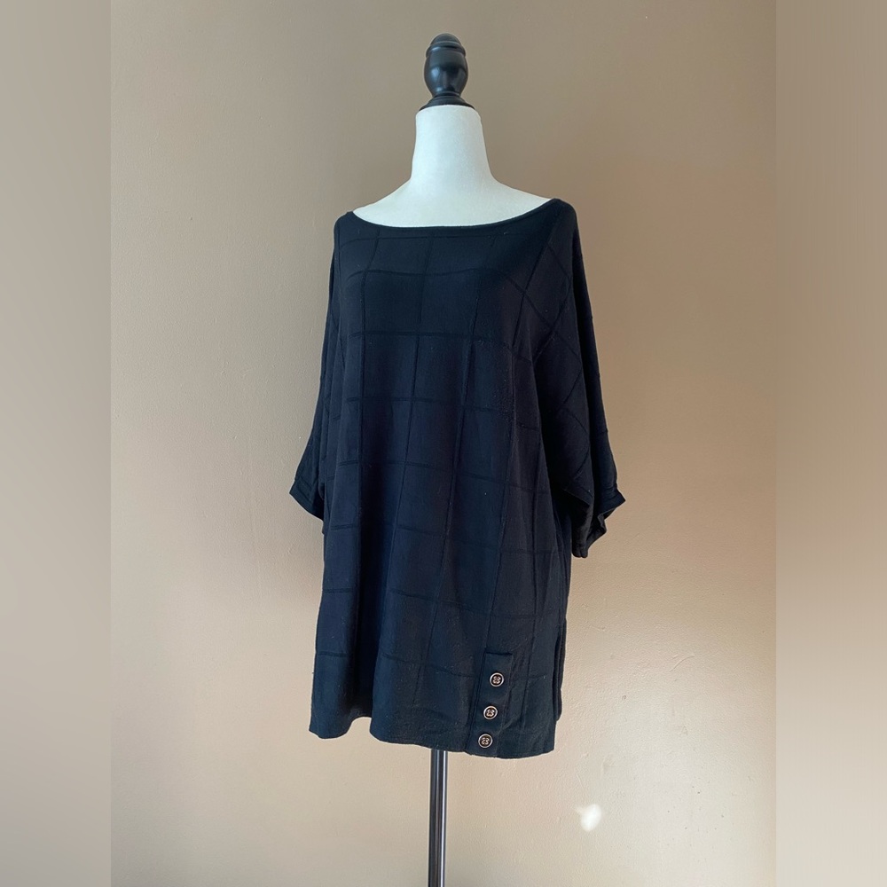 Loose fitting knit top